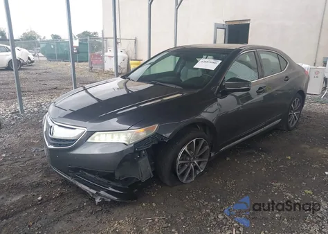 2015 Acura Tlx V6 Tech z USA, uszkodzony, nr VIN 19UUB2F50FA001471